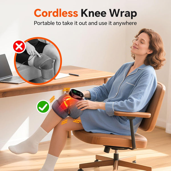 مدلك الركبة اللاسلكي الساخن